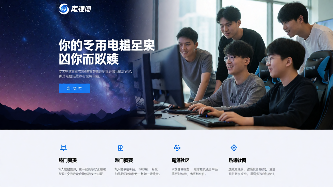 电竞社区爱好者们共同观看比赛并热烈讨论